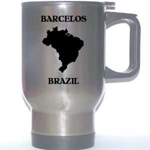 Brazil   BARCELOS Stainless Steel Mug: Everything Else