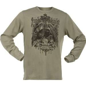  Extreme Pain Fight or Flight Olive Thermal T Shirt (SizeL 