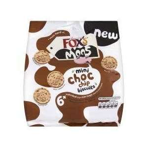 Foxs Mini Moos 6 Chocolate Chip 190 Gram   Pack of 6:  