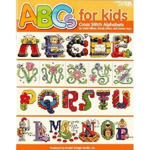  Leisure Arts ABCs for Kids Cross Stitch Alphabets Book 
