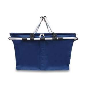  Solid Small Market Tote (Navy) 