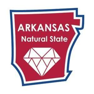  Karen Foster STATE ments Sticker Arkansas; 6 Items/Order 
