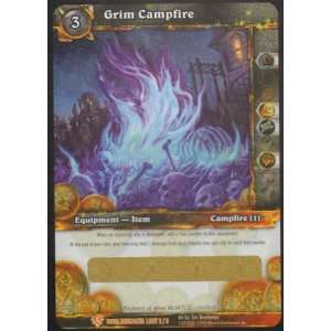    Grim Campfire ~ World of Warcraft Loot Card 