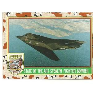   STATE OF THE ART STEALTH FIGHTER BOMBER Card #20 