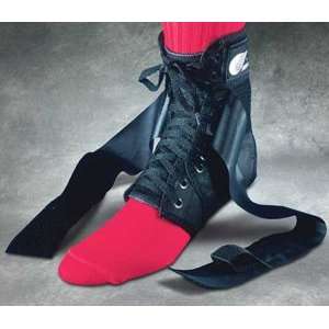  Swede O Strap Lok Ankle Support Color: Black, Size: Small, Shoe 