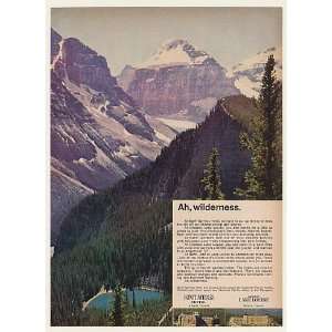  1968 Banff Springs Hotel Chateau Lake Louise Wilderness 
