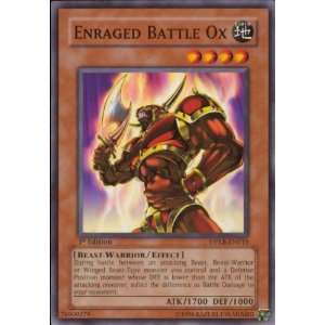  Yu Gi Oh Enraged Battle Ox   Duelist Pack   Kaiba Toys 