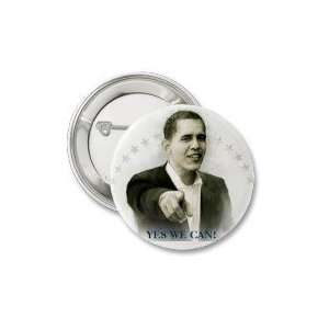  barack obama yes we can button size 2 1/4 Everything 
