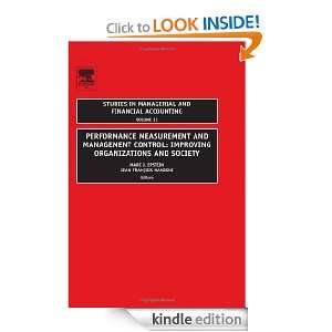 Performance Measurement and Management Control, Volume 16 Improving 
