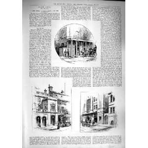  1890 Stage Doors Covent Garden Drury Lane MajestyS: Home 
