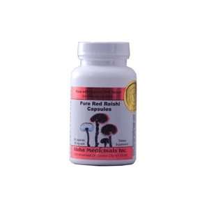  Aloha Medicinals Pure Red Reishi 90ct 500mg Health 