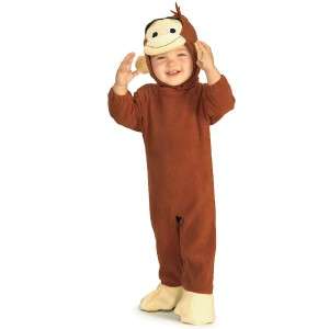 CURIOUS GEORGE ~ COSTUME ~ Infant 1 2 (6 12 M) ~ NEW  
