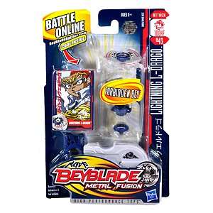   Beyblade Metal Fusion Battle Tops   LIGHTNING L DRAGO BB43 100HF NIP