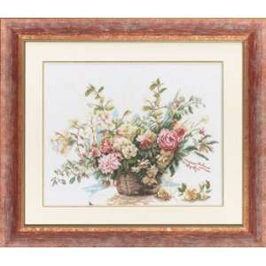  Book of Roses   Cross Stitch Kit: Arts, Crafts & Sewing