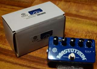 New Z.Vex Vextron Mastotron Fuzz Pedal +Free Cable ZVex  