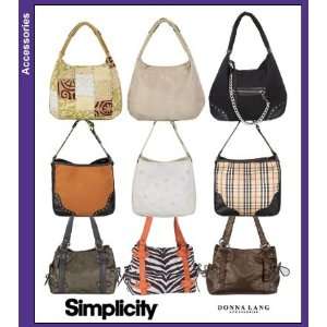  Simplicity 3828 Sew Pattern HANDBAGS in Three Sizes BAGS 
