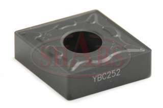 CNMG 431 DM YBC252 w/ Finishing chip breaker (PART #424 1126 $4.15)