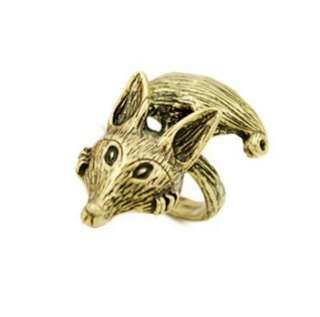 New Fashion Brand Hot Best Gift Small Fox Ring Rings 0029  