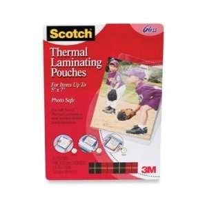  Scotch Thermal Laminating Pouch   Clear   MMMTP590320 