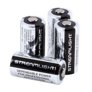    Streamlight Flashlight 3V CR123 Lithium Batteries