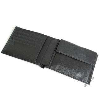 PIQUADRO Mens wallet with coin case Genuine Leather Black PU257MO/N 