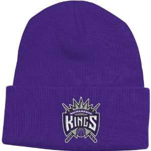  Adidas Sacramento Kings Basic Cuff Knit Hat: Sports 