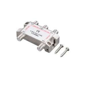    Ultra U12 40826 4 Way 2500MHz Coaxial Splitter Electronics