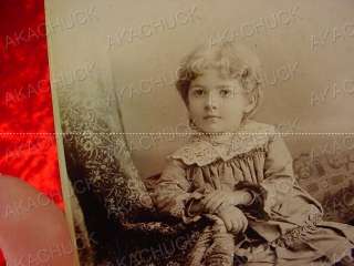 Antique CABINET CARD PHOTOS Buffalo NY 1890s Children  