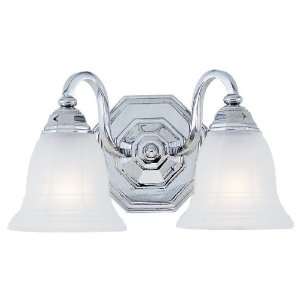 Sea Gull Lighting 4058 05 Blakely Two Light Vanity, Chrome Finish with 