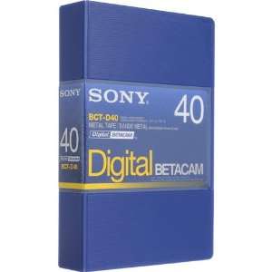  Sony BCT D40 Digital Betacam 40 minute Tape (10 Pack 