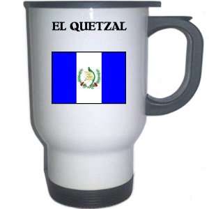  Guatemala   EL QUETZAL White Stainless Steel Mug 