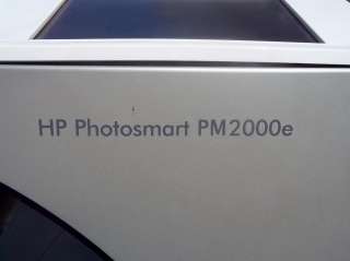 HP PhotoSmart PM2000e Microlab Retail Commercial Photo Printing 