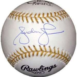  Andruw Jones Signed Ball   Rawlings Gold Glove Sports 