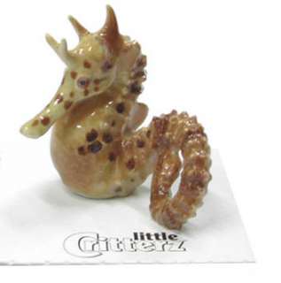 Little Critterz Dancer Seahorse Fish Miniature Figurine Wee Animal 