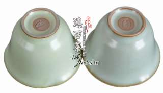 Teaware*Ru Kiln Porcelain cup*2 options of color*60ml  