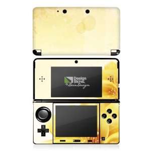   Skins for Nintendo 3DS   Yellow Flowers Design Folie Electronics