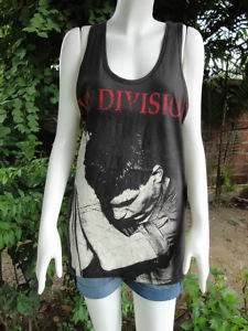 Ian Curtis Joy Division UK Indie Tank Top T Shirt S/M  