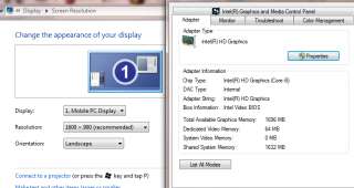 Dell Inspiron laptop 1764 Core i5 450M 2.4ghz Win 7 Retail Box, 4GB 