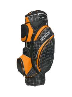 NEW Ogio Golf Kingpin 10 Pocket Cart Bag   Gray/Orange  