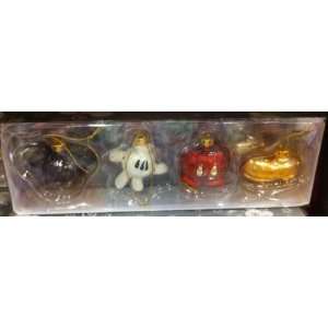   Disney Mickey Mouse Body Parts Ornament Set of 4 NEW: Everything Else