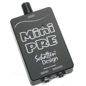  Schatten Mini Pre Belt clip Guitar/Instrument Preamp with 