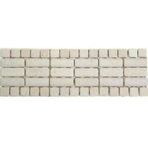 4x12 3d Marble Stone Mosaic Art Tiles Stone Border Chd 015 (5 Piece 
