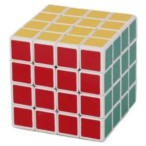  4x4x4 Magic Cube Puzzle Toy with Stickers on the Surface 
