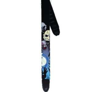   inch Leather Guitar Strap, Zombies: Musical Instruments