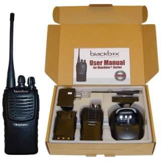 Blackbox + 16ch UHF EMS Fire HAM Radio  