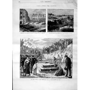  1871 PARIS COMMUNE FOSSE PERE CHAISE MAILLOT CONCORDE 
