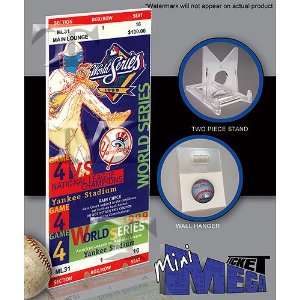   Yankees 1999 World Series Mini Mega Ticket  Sports