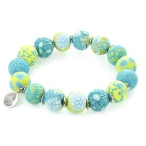   Medium Keepsake   Lime * Viva Bead New Clay Artisan