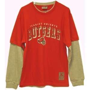  Rutgers Scarlett Knights NCAA T shirt/Long Sleeve Combo 