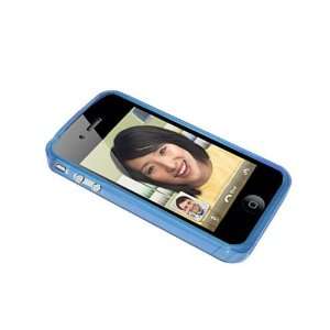  Modern Tech Blue Gel Case/ Skin for Apple iPhone 4: Cell 